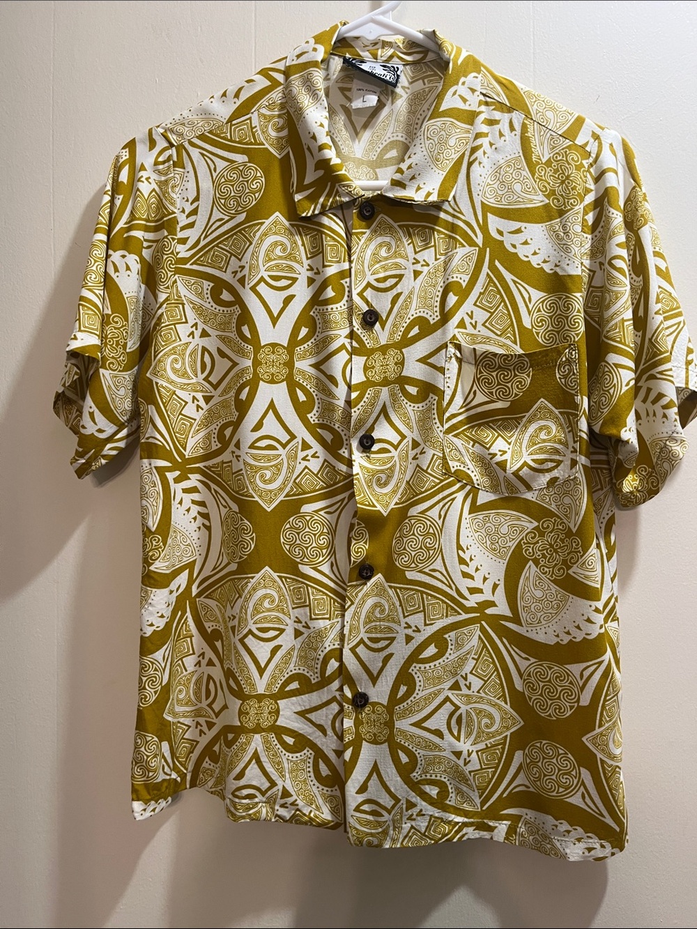 Manuheali’i Boys (L) button down Dress Shirt